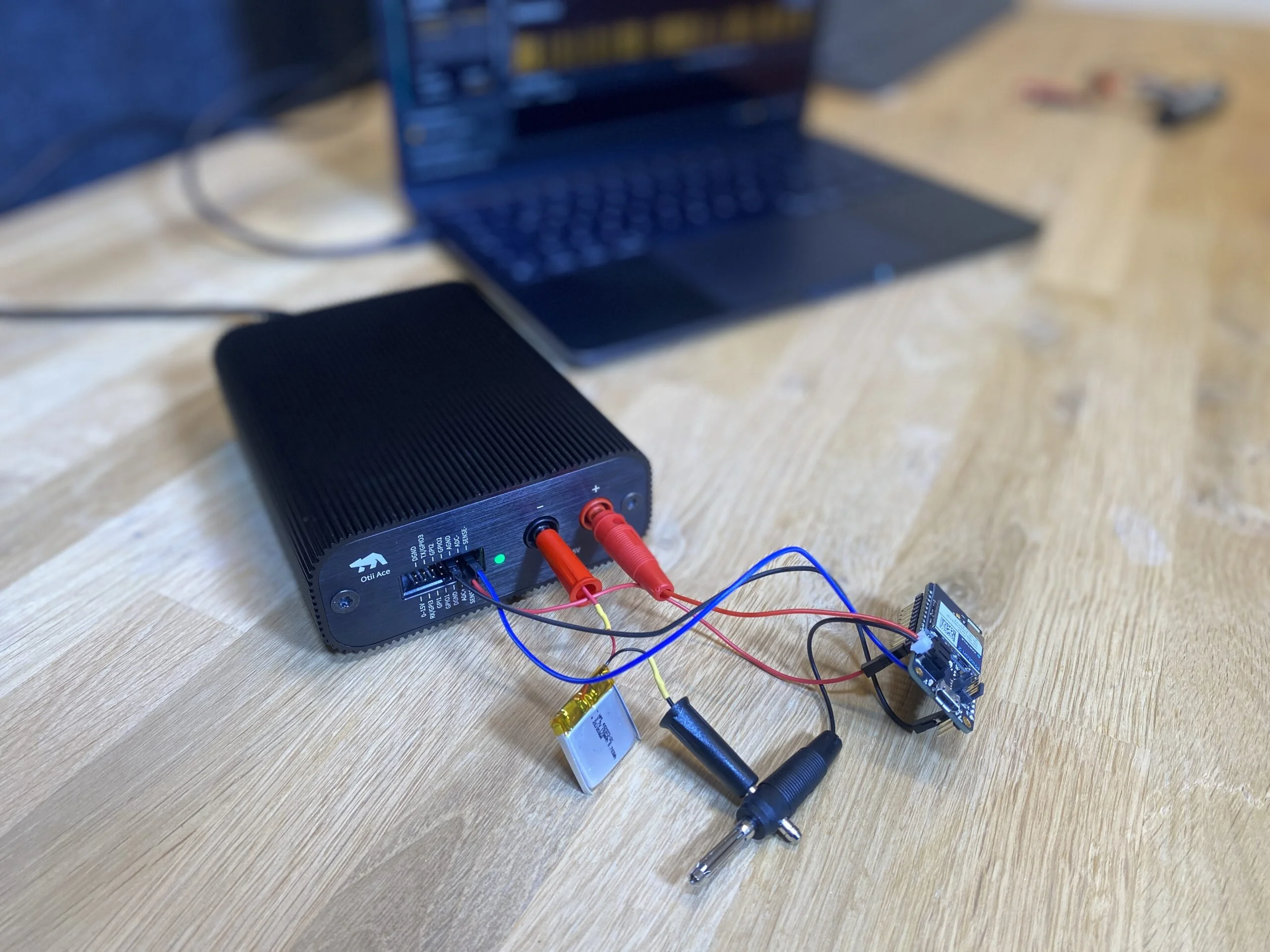 Inline mode with Otii Ace