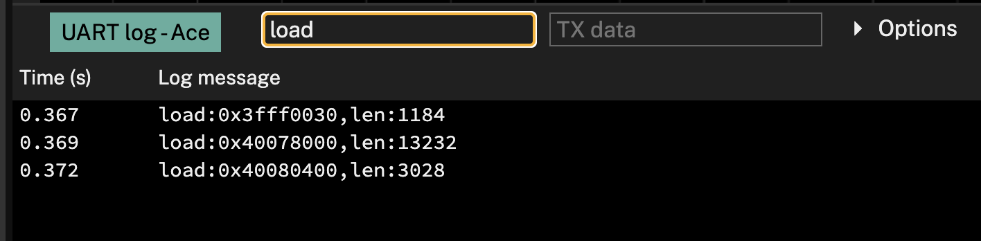 Log filter